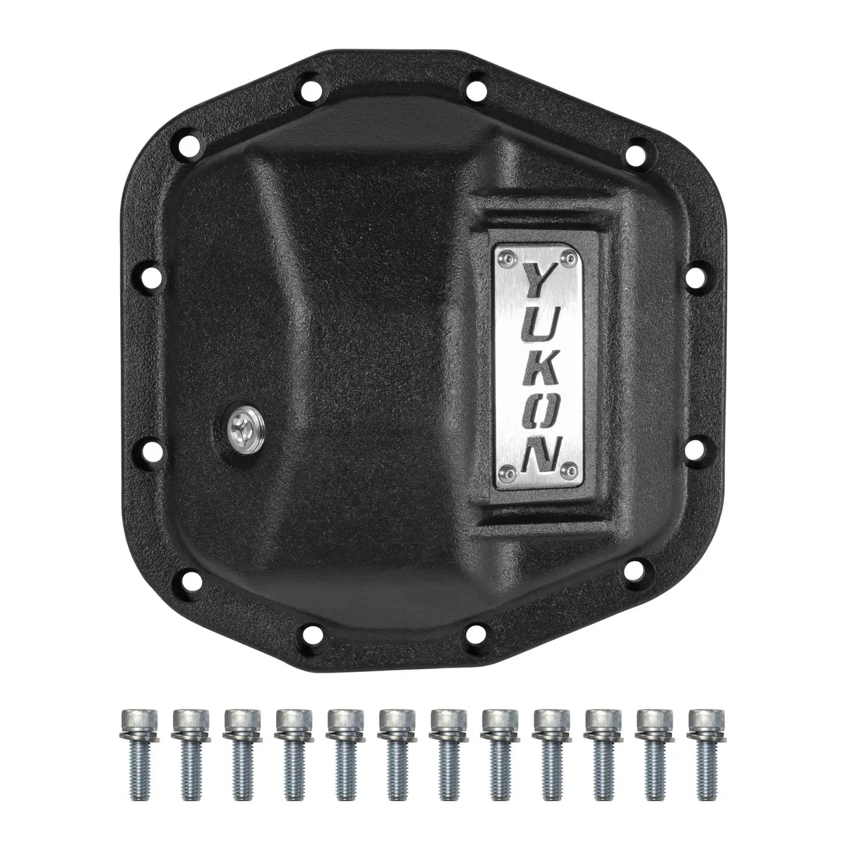 Yukon Gear Yhcc-D44jl-Front Yukon Hardcore Front Nodular Iron Cover For Jeep Wrangler Jl Dana 44 Front 1