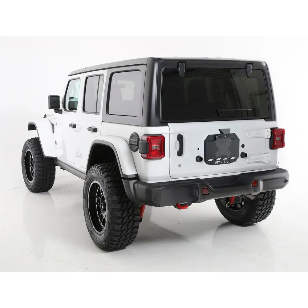 Poison Spyder Tire Carrier Delete Plate 1