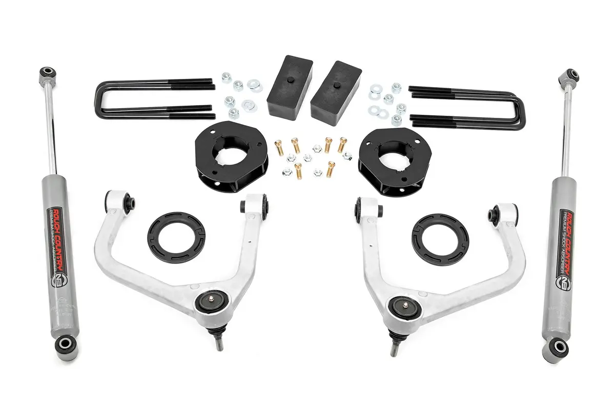 3.5 Inch Lift Kit - Gmc Sierra 1500 2Wd/4Wd (2019-2024) 1