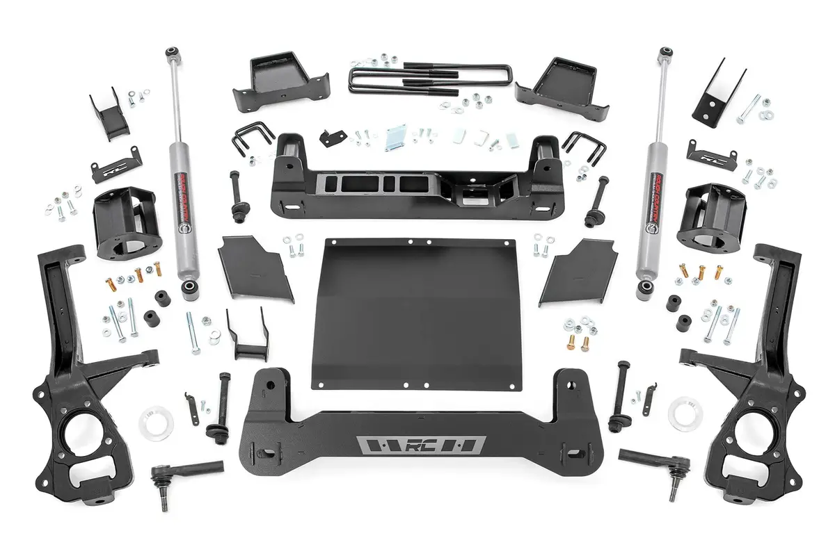4 Inch Lift Kit - Diesel - Chevy Silverado & Gmc Sierra 1500 4Wd (2019-2024) 1
