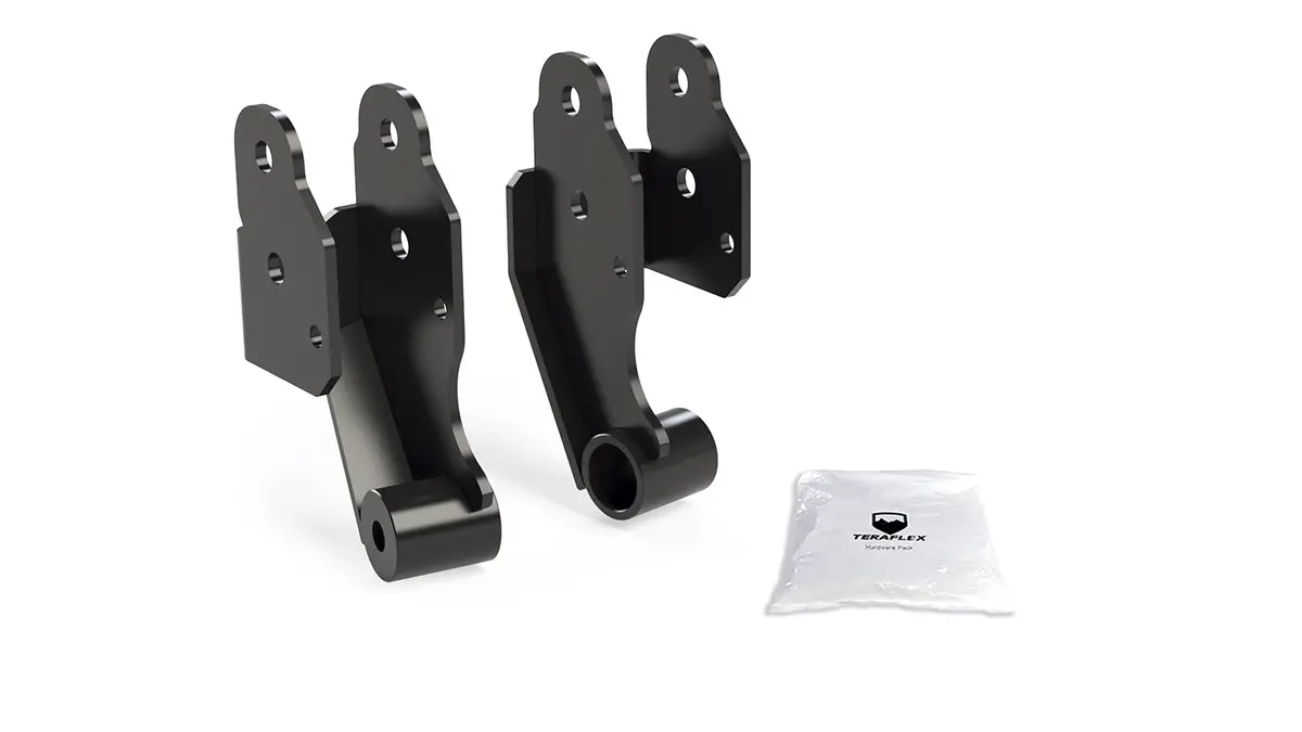 20-Up Jeep Gladiator Extended-Travel Axle Bracket Kit Rear Upper Control Arms 1 Inch+ Rear Lift Teraflex 1