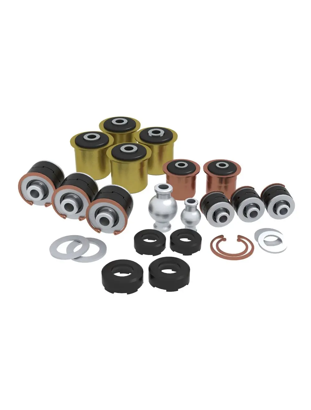 97-06 Jeep Wrangler Tj Joint Rebuild Kit 8 Short Arms Teraflex 1
