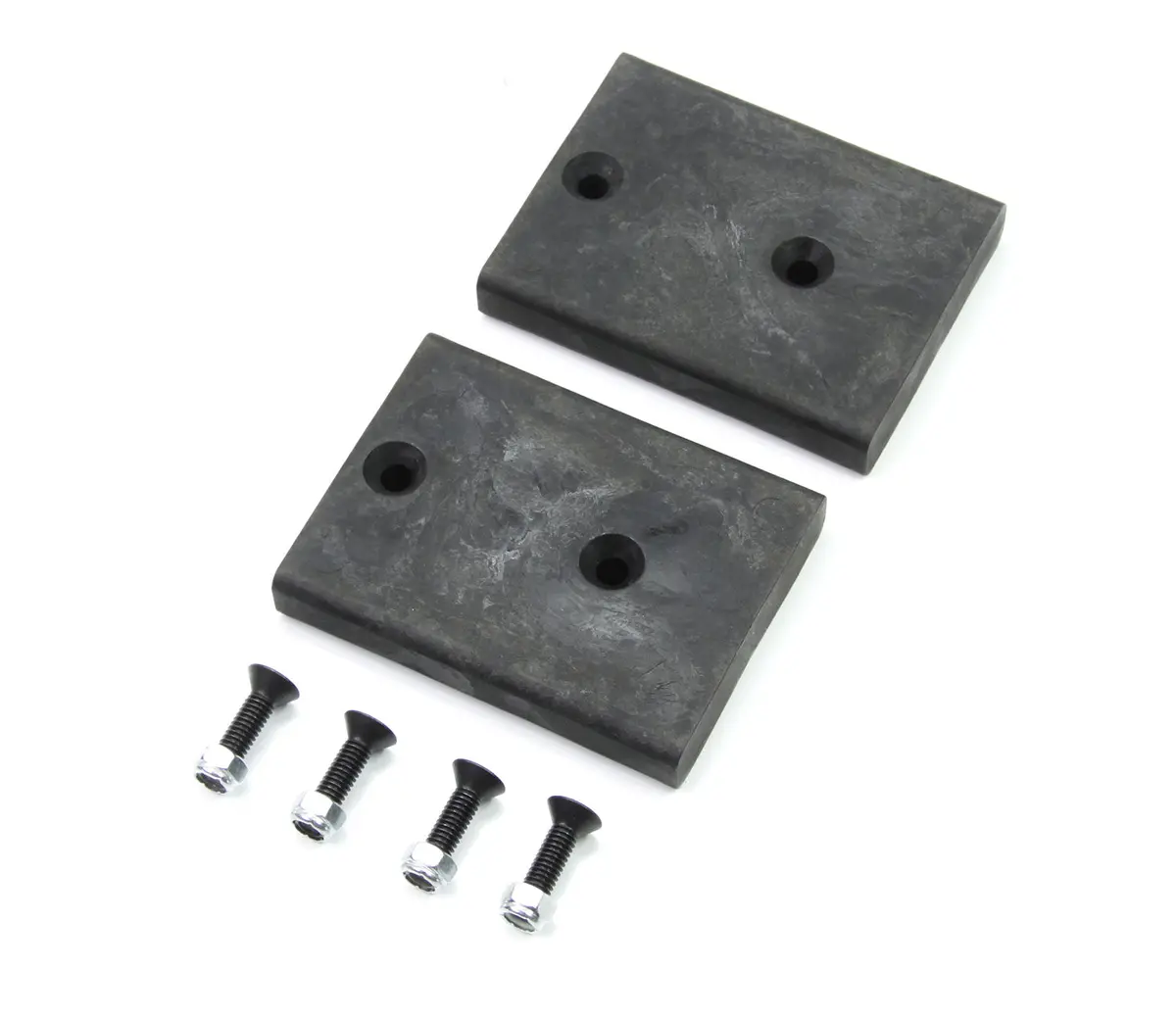 07-18 Wrangler Jk 0.75 Inch Speedbump Bump Stop Strike Pad Kit Rear Lower Teraflex 1