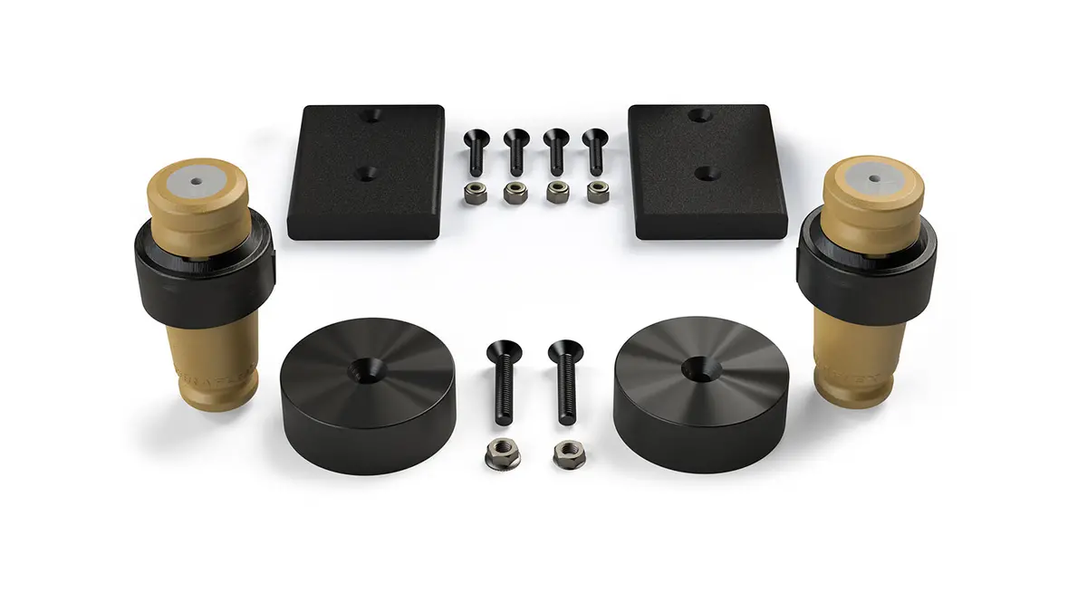 07-18 Wrangler Jk Progressive Bump Stop Kit Front 1.5 Inch Lift Teraflex 1