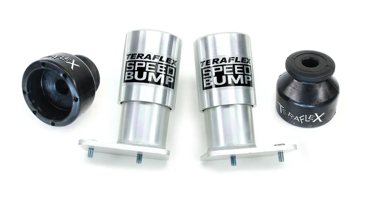 07-18 Wrangler Jk Speedbump Bump Stop Kit Rear 6 Inch Lift Teraflex 1