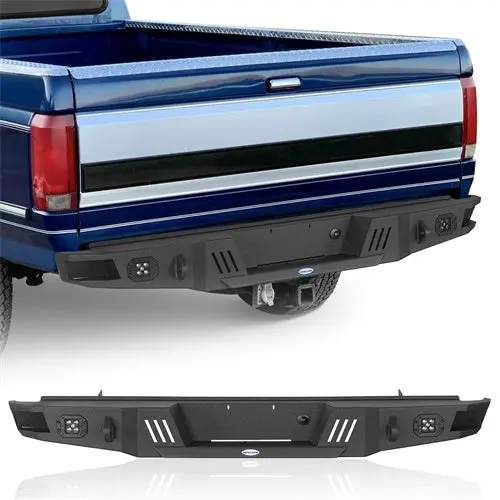 1992-1996 Ford Rear Bumper F-150 F-250 F-350 - Hooke Road 1