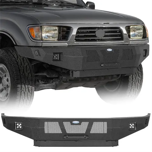 1995-2004 Toyota Tacoma Front Bumper W/ Spotlights (Excluding Limited, Base Models) - Hooke Road 1