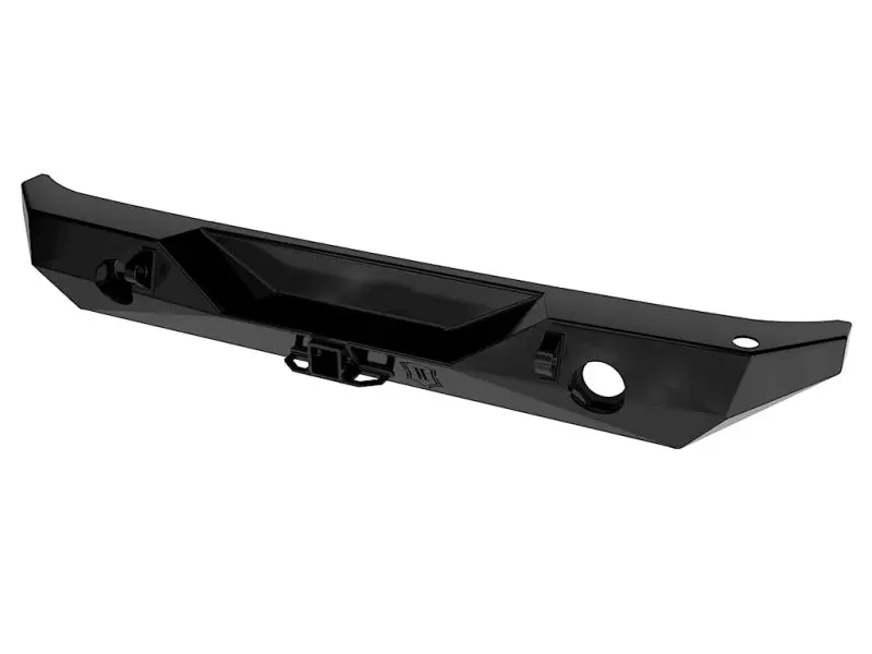 Icon 07-18 Jeep Wrangler Jk Pro Series 2 Rear Bumper W/Hitch/Tabs 1