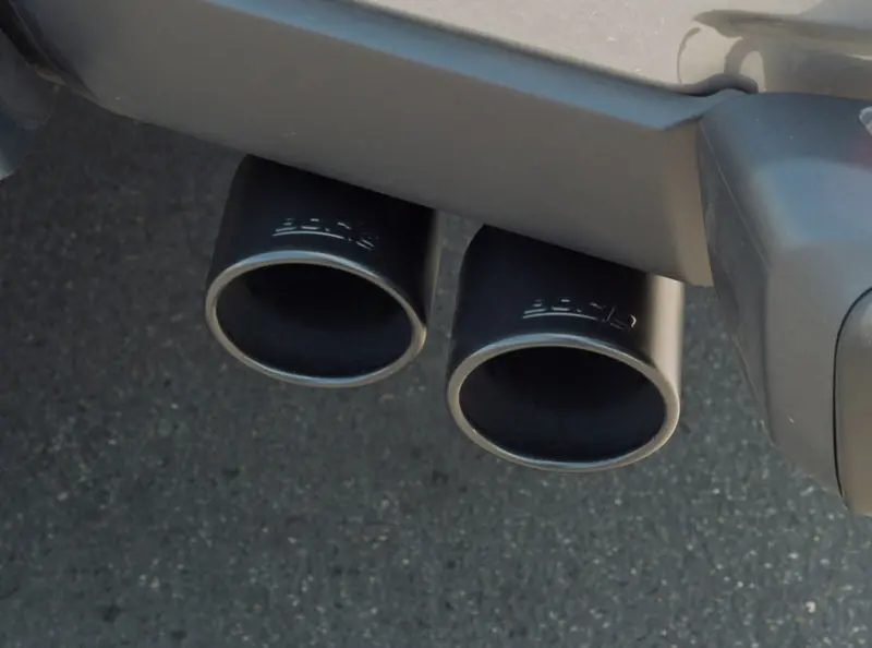 Borla 2020 Jeep Gladiator Jt 3.6L V6 At/Mt Awd 2.75-2In Atak Catback Ceramic Blk Tailpipe & Tips 1