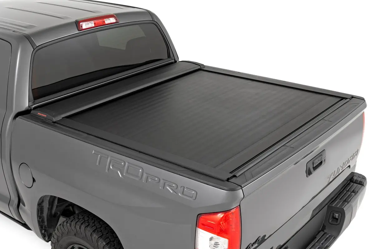 Retractable Bed Cover - 5'7 Inch Bed - Toyota Tundra 2Wd/4Wd (2007-2021) 1