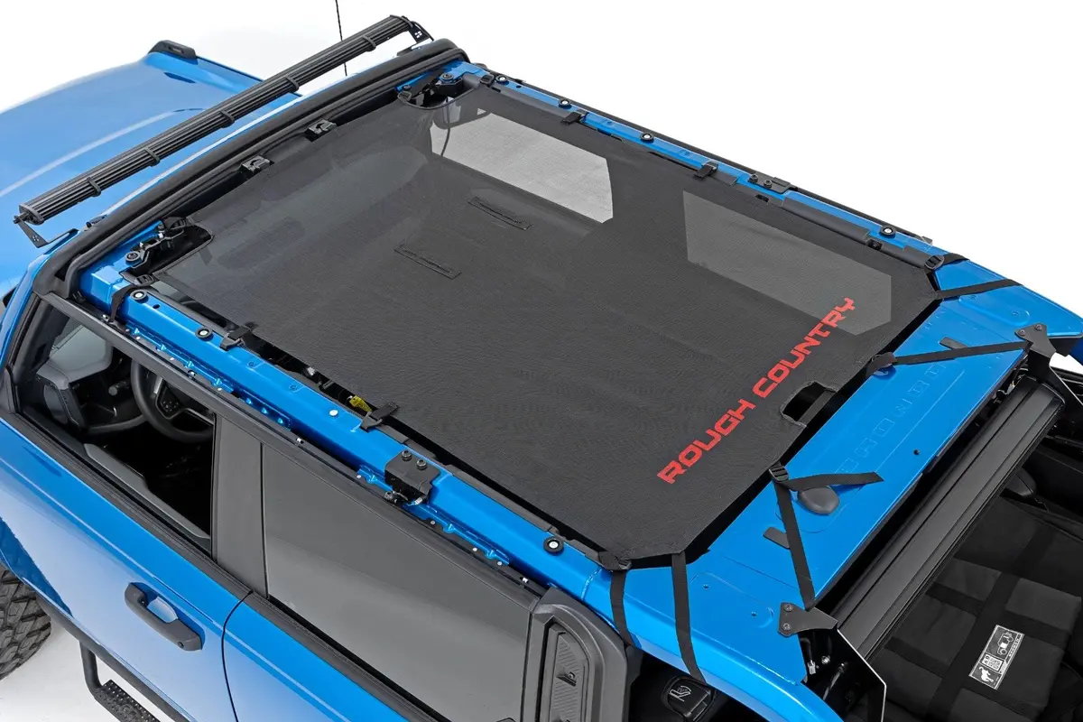 Mesh Bikini Top Plus - Black - Ford Bronco 4Wd (2021-2024) 1