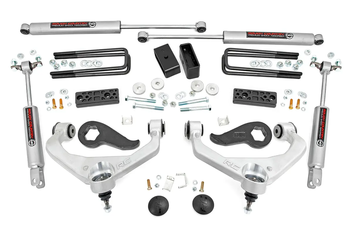 3 Inch Lift Kit - Chevy/Gmc Sierra 3500 Hd/Silverado 3500 Hd 2Wd/4Wd (20-24) 1