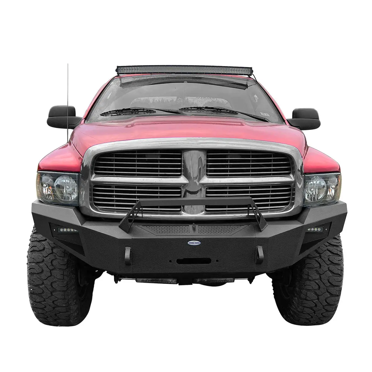 2003-2005 Dodge Ram 2500 3500 Discoveryⅰfront Bumper W/Winch Plate(Excluding Diesel Models) - Hooke Road 1