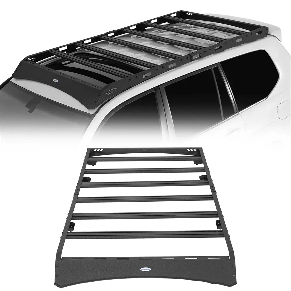 2003-2009 Lexus Gx470 Roof Rack With 6 Alumincum Cross Bars - Hooke Road 1