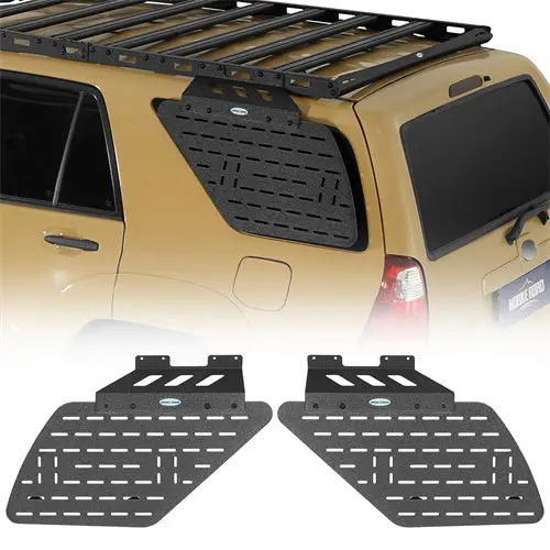 2003-2009 Toyota 4Runner Rear Window Exterior Storage Molle Panel - Hooke Road 1