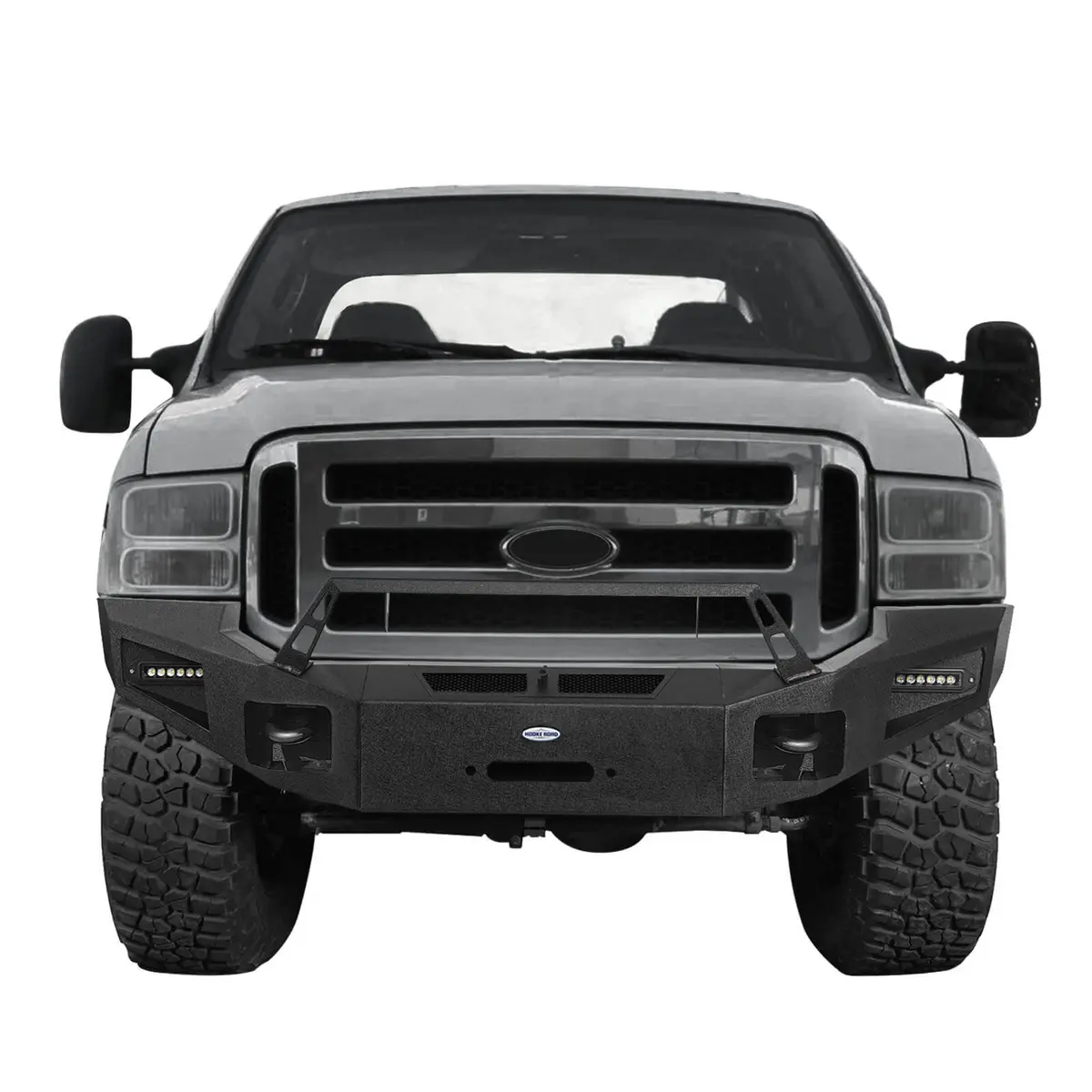 2005-2007 Ford F-250 F-350 Offroad Front Bumper W/Winch Plate - Hooke Road 1