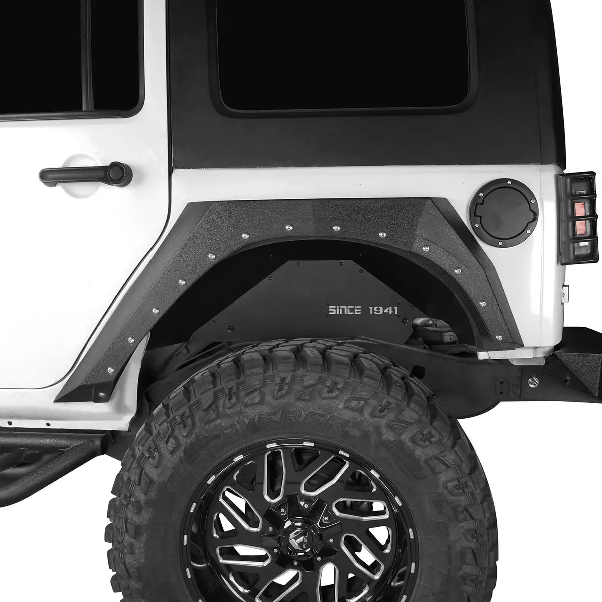 2007-2018 Jeep Wrangler Jk “Since 1941” Rear Wheel Well Liners - Hooke Road 1