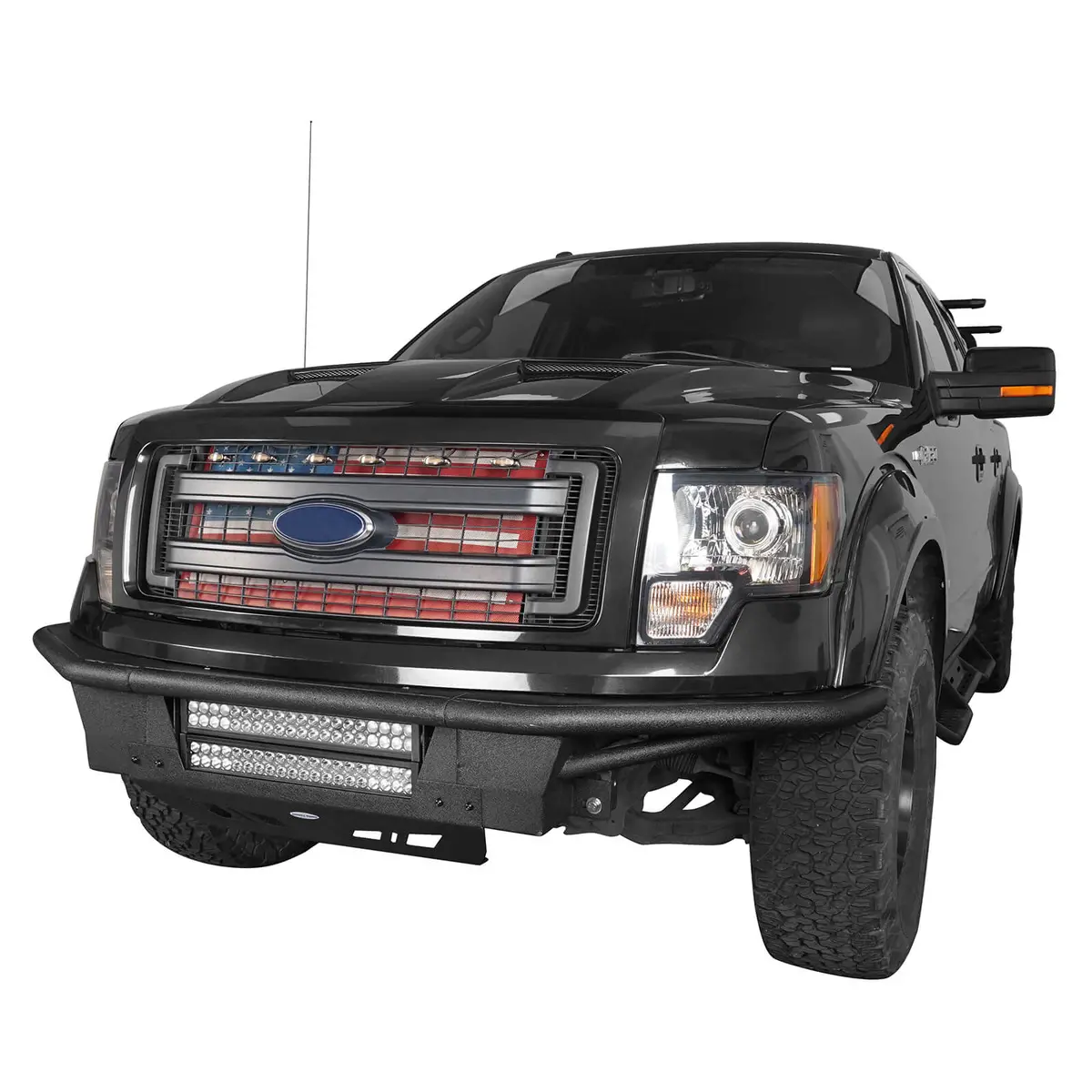 2009-2014 Ford F-150 Prerunner Offroad Front Bumper - Hooke Road 1