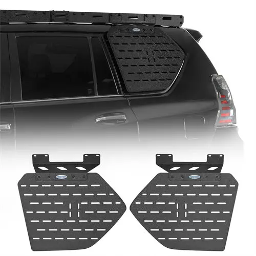 2010-2023 Lexus Gx460 Rear Window Exterior Molle Panel Storage Kit - Hooke Road 1