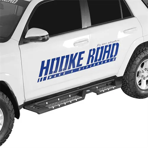 2010-2024 Toyota 4Runner Side Steps Running Boards (Excluding Limited, Nightshade, Trd Sport & 10-13 Sr5) - Hooke Road 2