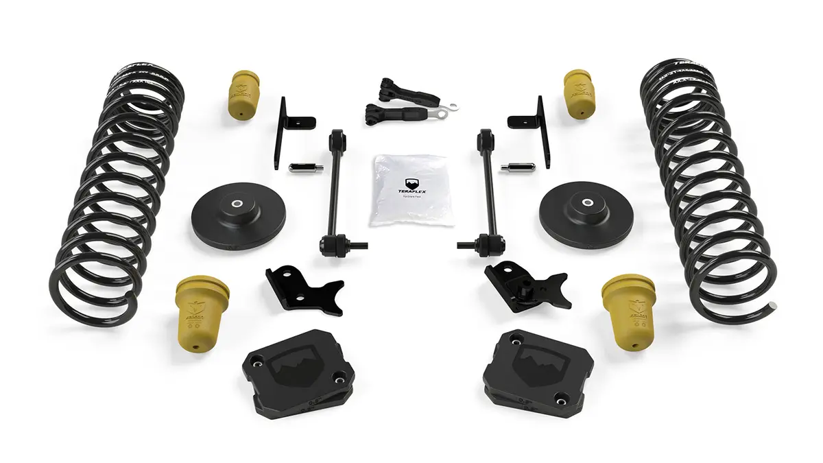 20-Up Jeep Gladiator 2.5 Inch Sport St2 Spring & Spacer Lift System No Shocks Teraflex 1
