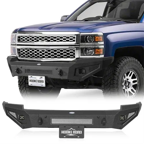 2014-2015 Chevy Silverado 1500 Front Bumper - Hooke Road 1