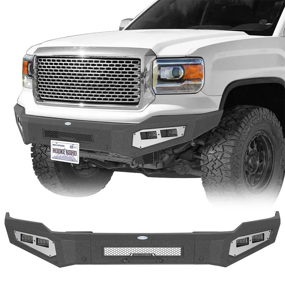 2014-2015 Gmc Sierra 1500 Full-Width Front Bumper - Hooke Road 1