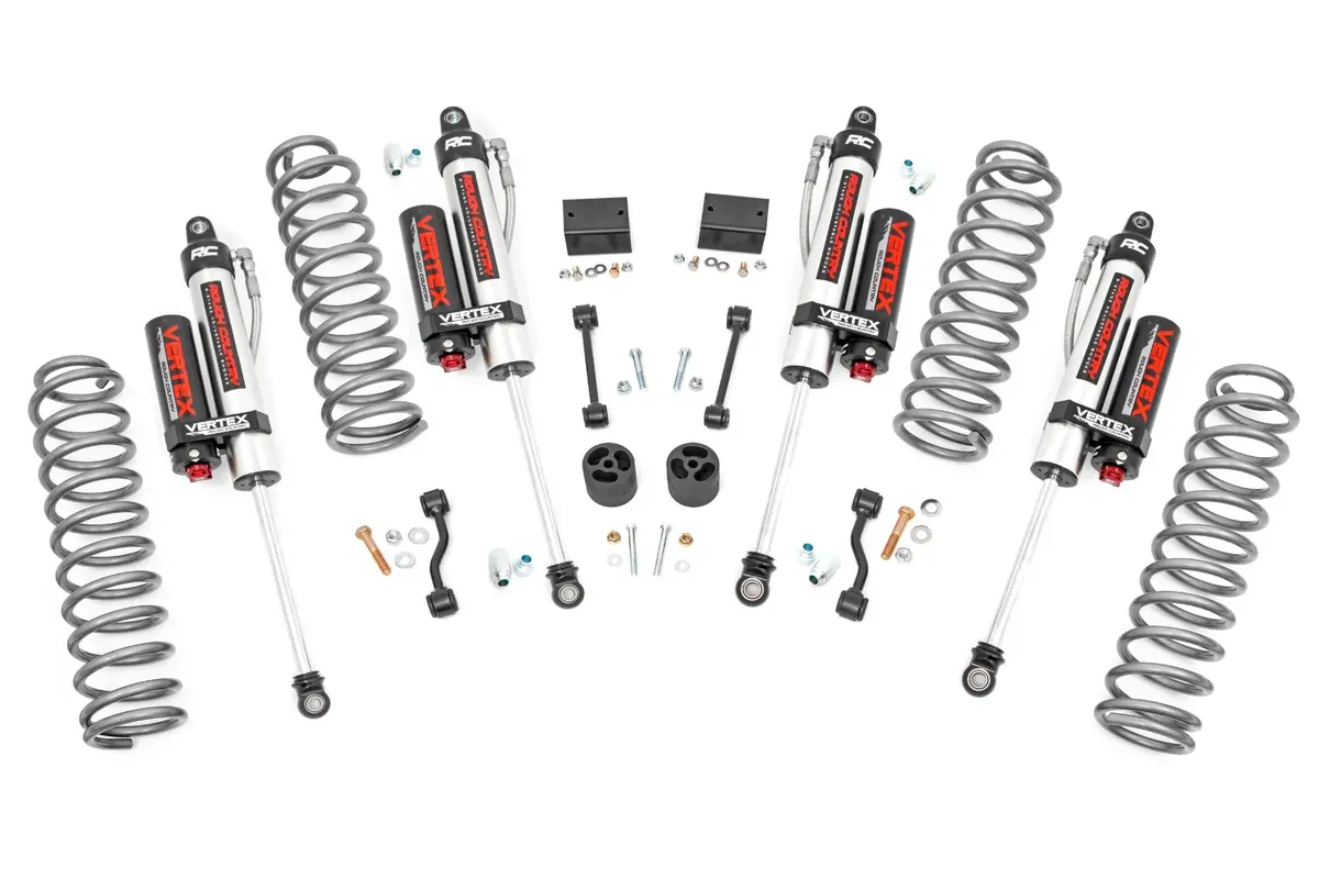 2.5 Inch Lift Kit - Coils - Vertex - Jeep Wrangler Unlimited 4Wd (2018-2023) 1