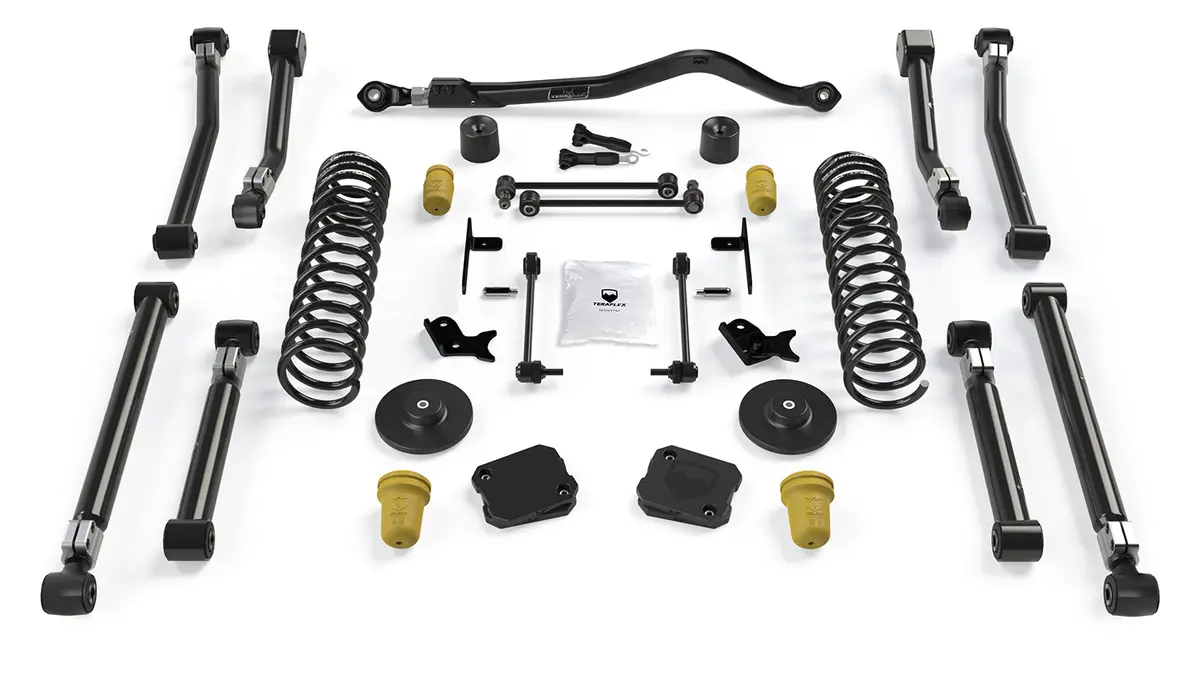 20-Up Jeep Gladiator 2.5 Inch Alpine Ct2 Short Arm Suspension System No Shocks Teraflex 1