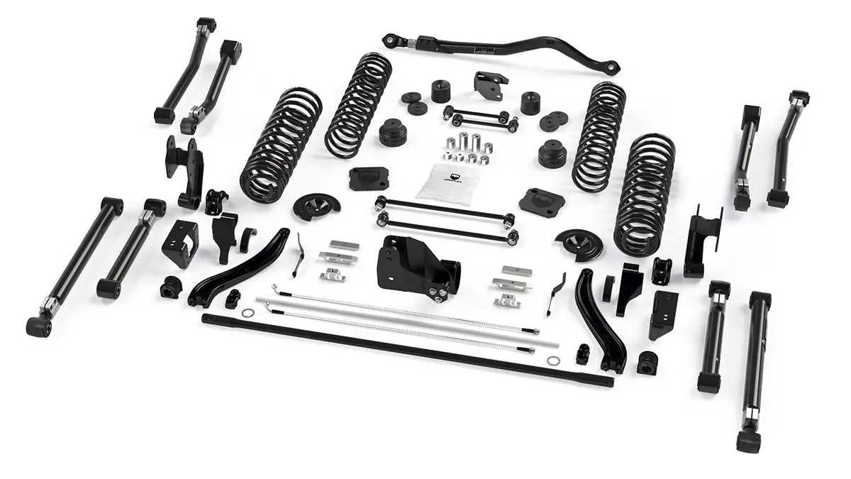 20-Up Jeep Gladiator 3.5 Inch Alpine Ct3 Short Arm Extended-Travel Suspension System No Shocks Teraflex 1