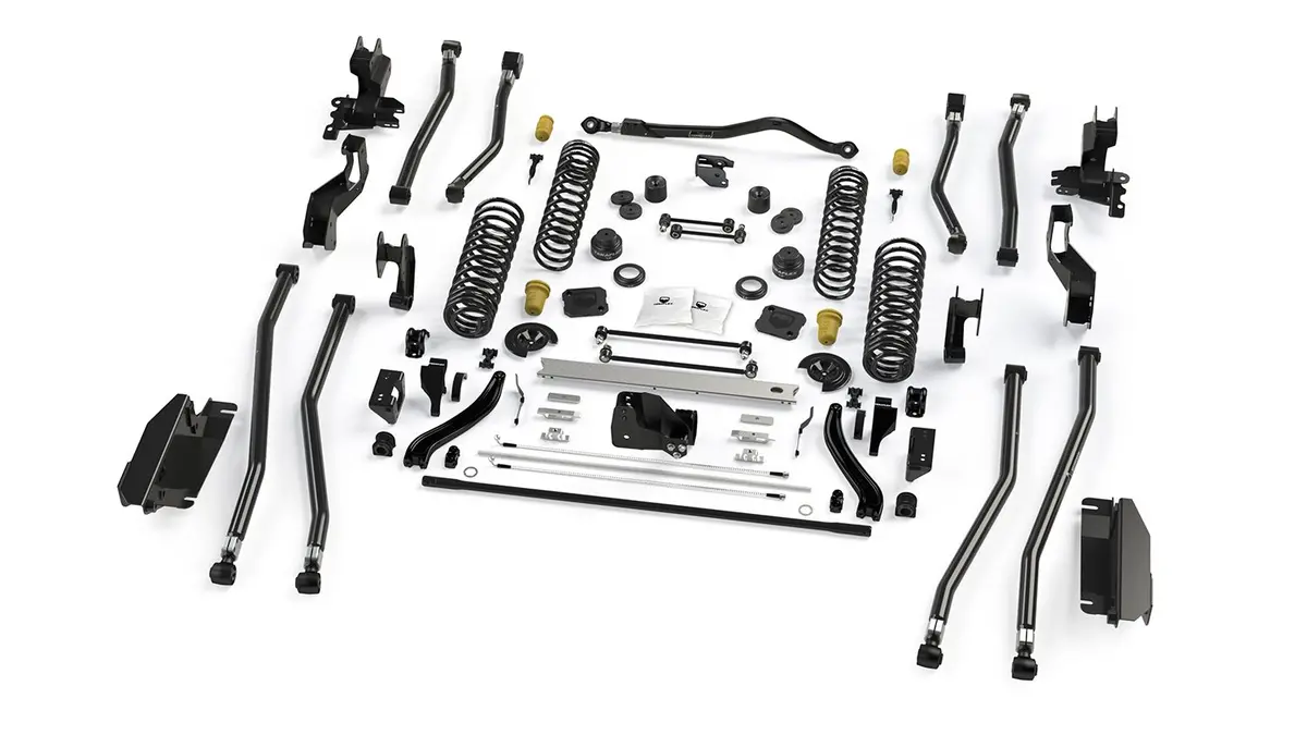 20-Up Jeep Gladiator 3.5 Inch Alpine Ct3 Long Arm Extended-Travel Suspension System No Shocks Teraflex 1