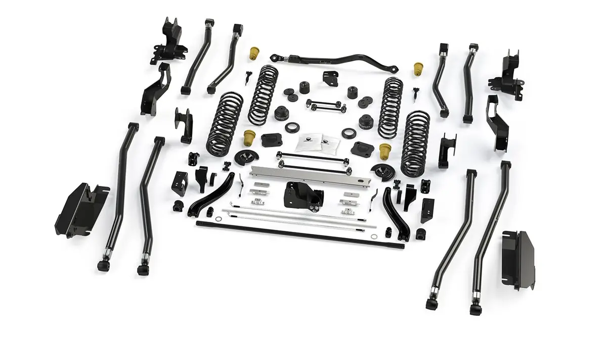 20-Up Jeep Gladiator 4.5 Inch Alpine Ct4 Long Arm Extended-Travel Suspension System No Shocks Teraflex 1