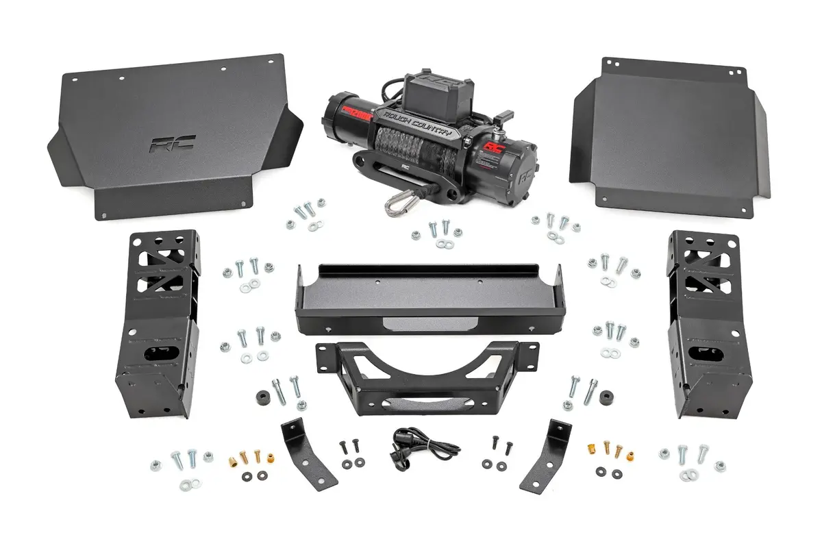 Hidden Winch Mount - 12000S - Toyota Tacoma 2Wd/4Wd (2024) 1