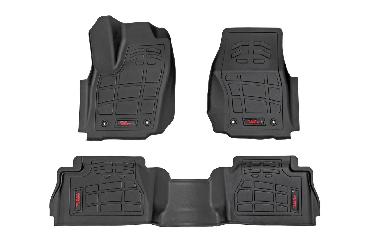 Rough Country Sm71224 Sure-Fit Floor Mats 1