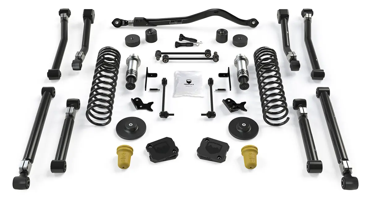 20-Up Jeep Gladiator 2.5 Inch Alpine Rt2 Short Arm Suspension System No Shocks Teraflex 1