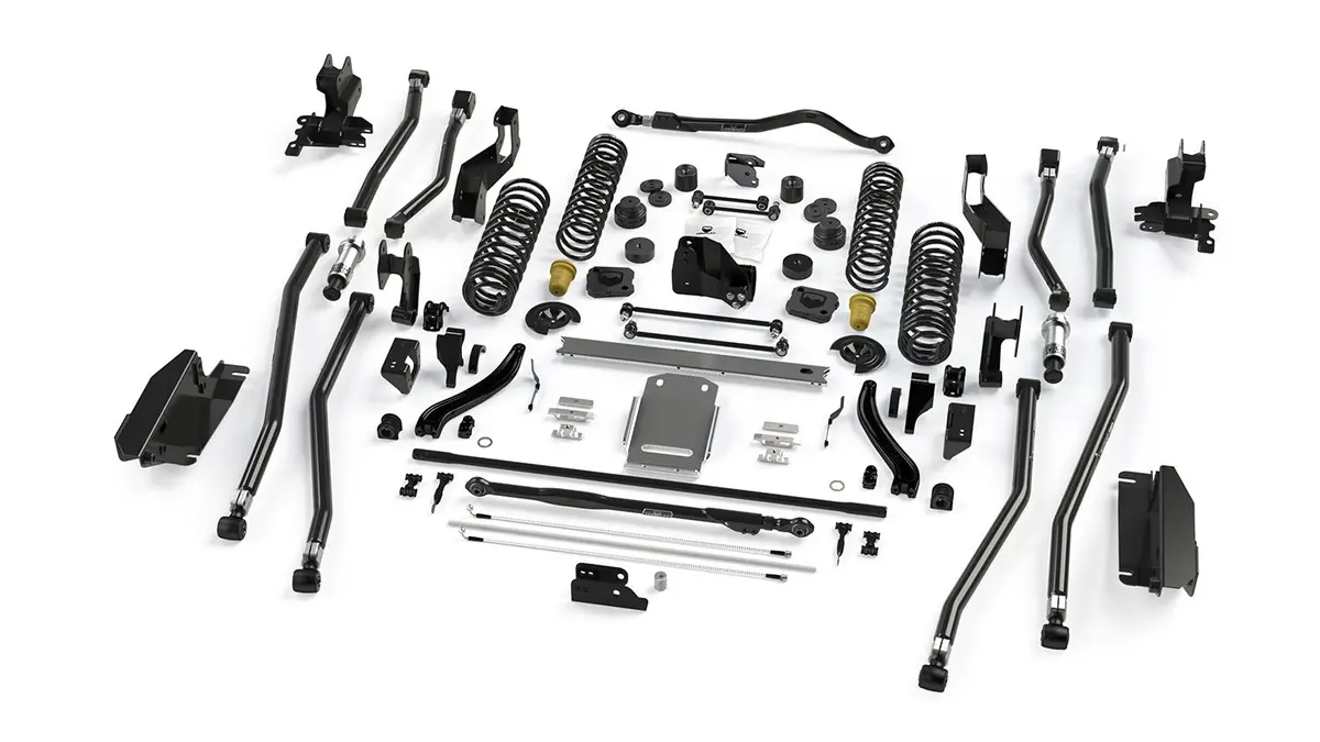 20-Up Jeep Gladiator 3.5 Inch Alpine Rt3 Long Arm Extended-Travel Suspension System No Shocks Teraflex 1