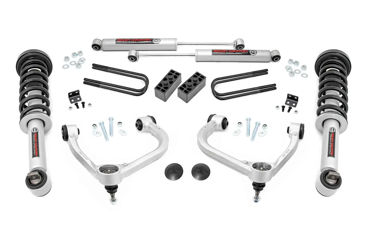 3 Inch Lift Kit - Forged Uca - N3 Struts - Ford F-150 4Wd (2021-2024) 1