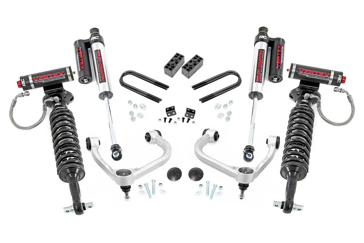 3 Inch Lift Kit - Fabbed Uca - Vertex - Ford F-150 4Wd (2021-2024) 1