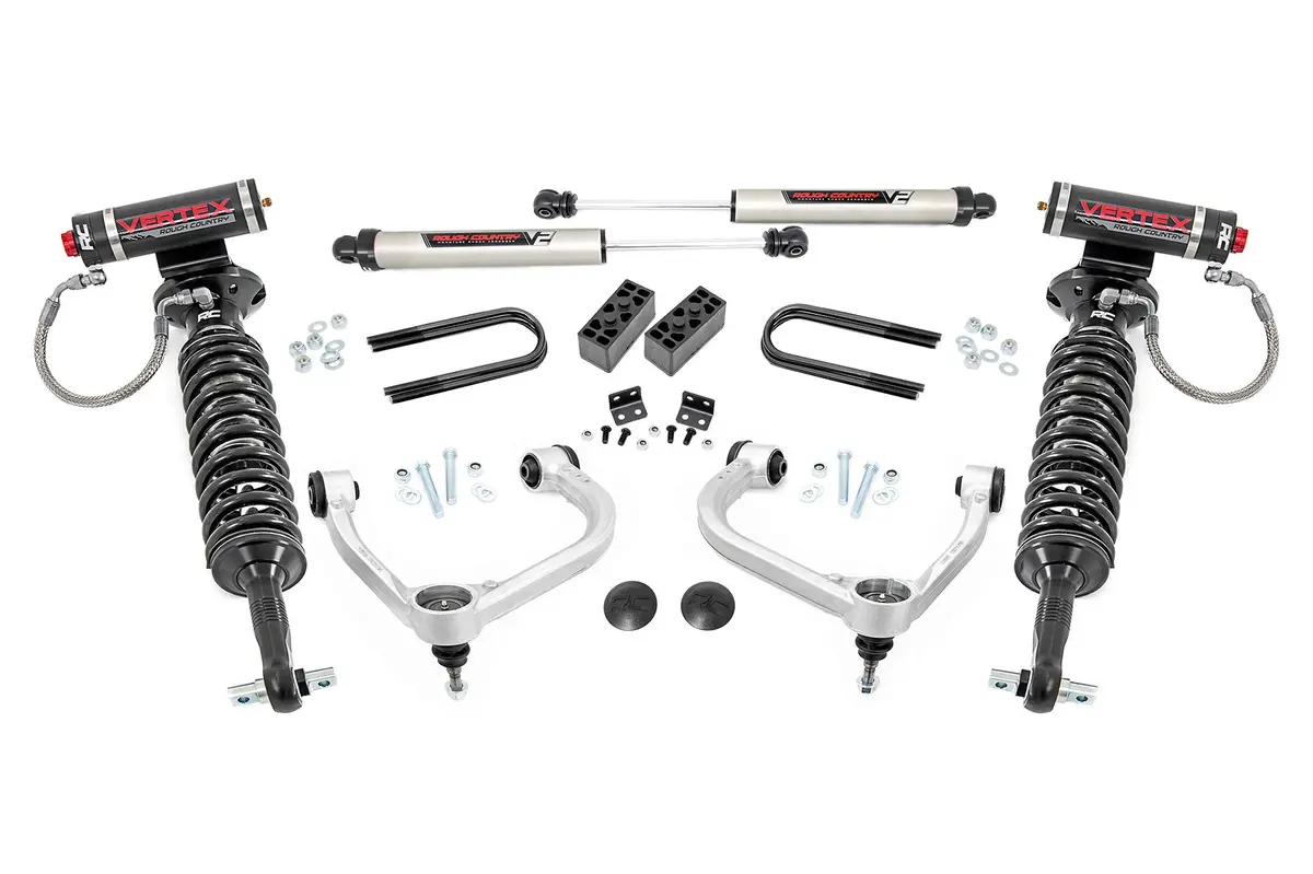3 Inch Lift Kit - Fabbed Uca - Vertex/V2 - Ford F-150 4Wd (2021-2024) 1