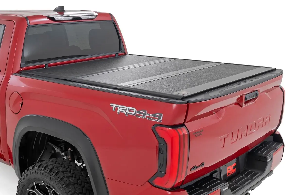 Hard Low Profile Bed Cover - 5'7 Inch Bed - Cargo Mgmt - Toyota Tundra (22-25) 1