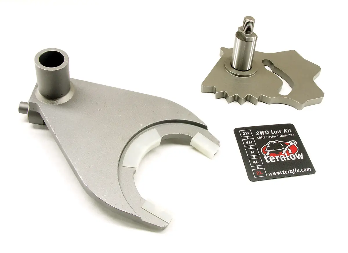 97-06 Jeep Wrangler Tj Np231-J 2Low 2Wd Low-Range Shift Sector Kit Teraflex 1