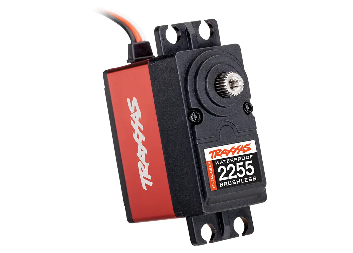 400 High Torque Metal Gear Waterproof Brushless Servo (Red) (High Voltage) 1