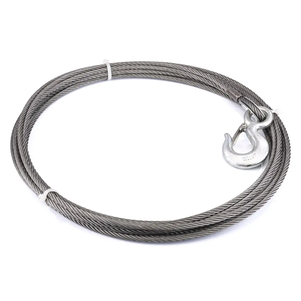 Warn 23671 Wire Rope Assembly 3/8 Inch Diameter X 50 Foot Length 1