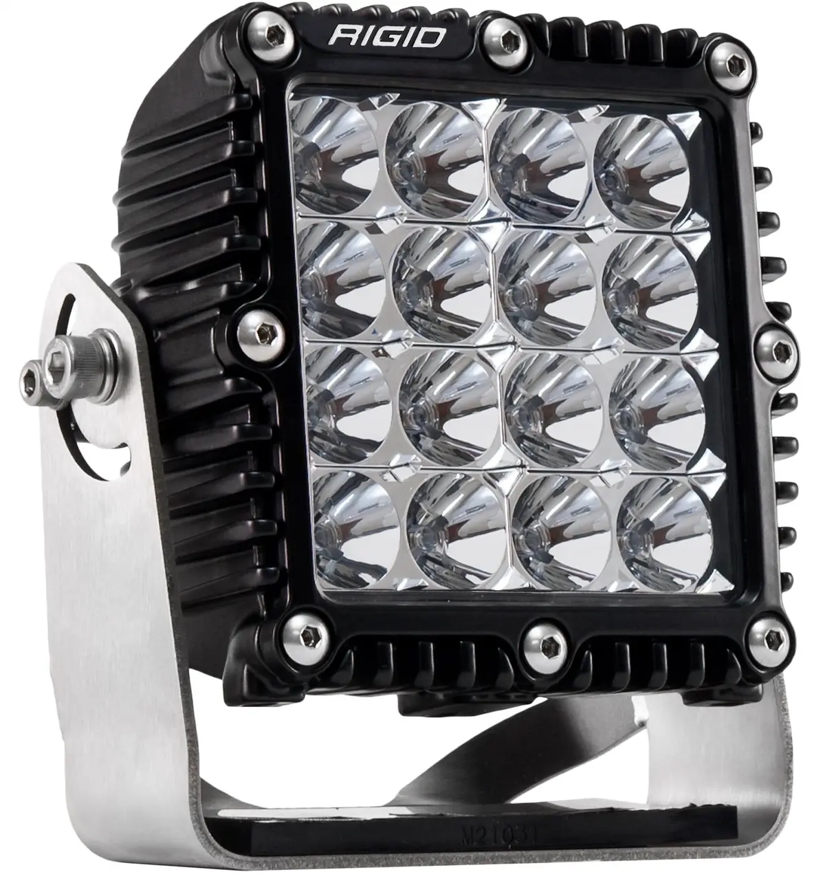Rigid Industries 244113 Q-Series Pro Led Light, Flood Optic, Black Housing, Single 1