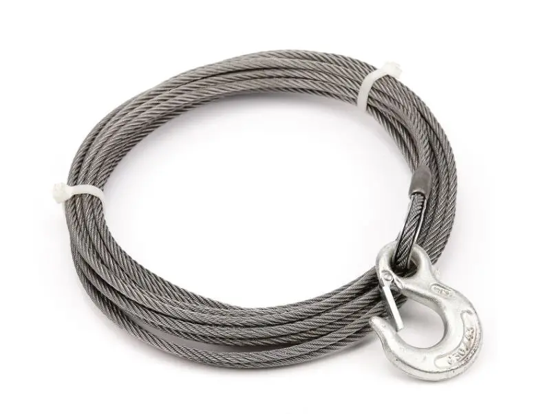 Warn 24890 Wire Rope Assembly 1/4 Inch Diameter X 40 Foot Length 1