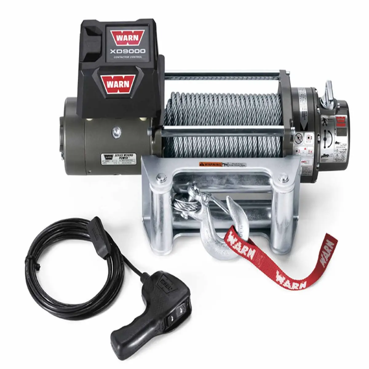 Warn 28500 Warn Winch, Xd9000,12V,100', 1