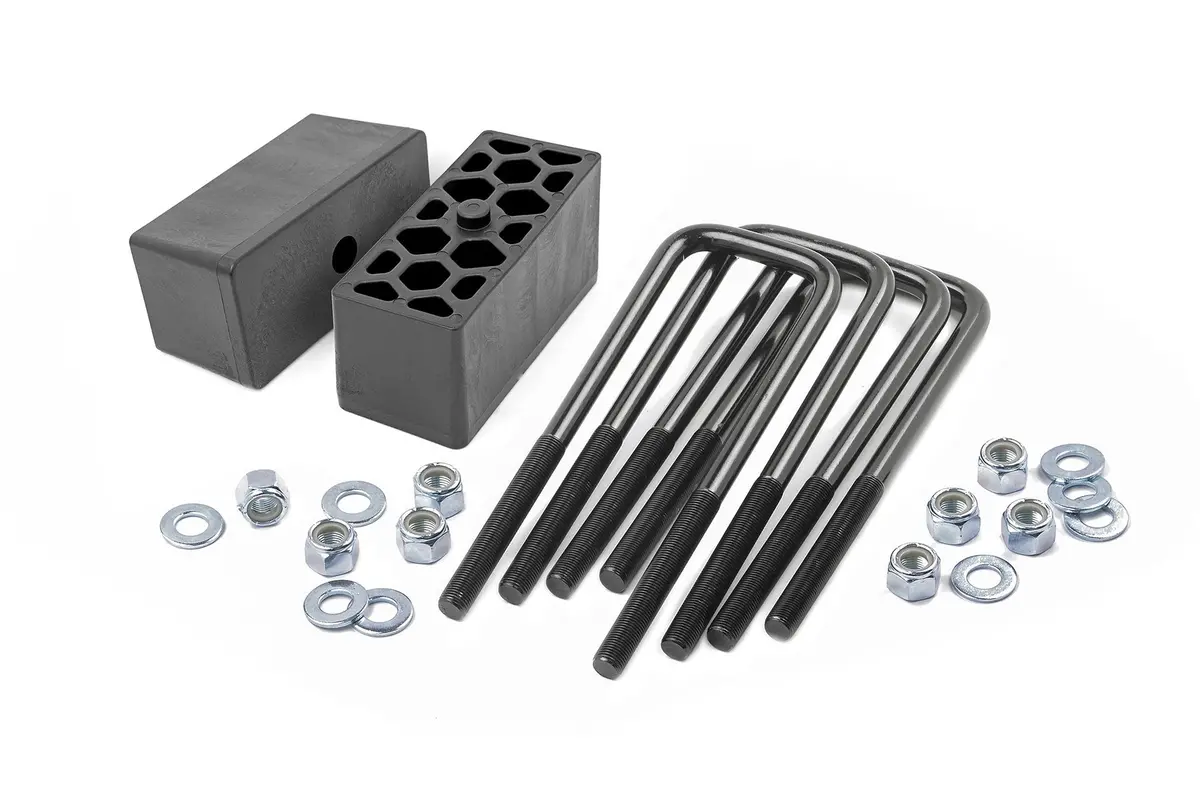 2.5 Inch Block & U-Bolt Kit - Chevy/Gmc 1500 Truck 2Wd/4Wd 1