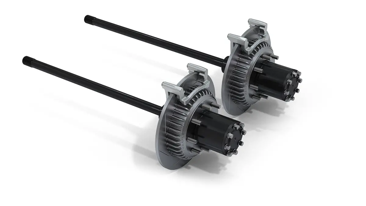 07-18 Wrangler Jk Teracrd60 Rear Axle 8-Lug Full-Float Conversion & Slotted Big Rotors 3 Inch Od Teraflex 1