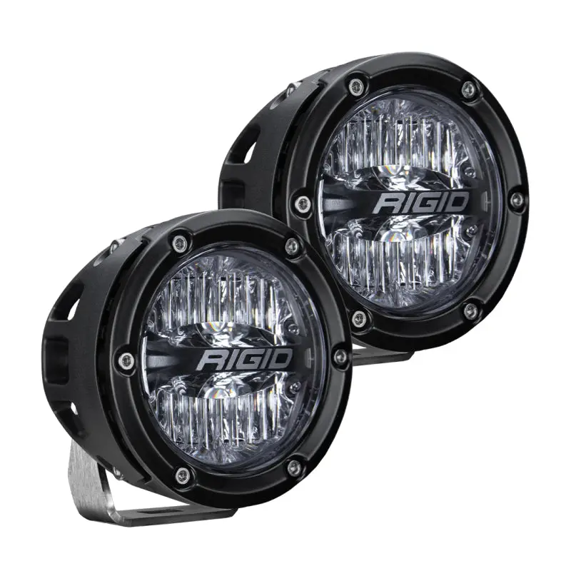 Rigid Industries 2021 Ford Bronco A-Pillar Light Kit (Incl. 360-Spot And 360-Drive) 1