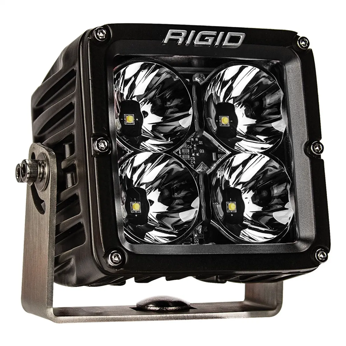 Rigid Industries 32201 Rigid Radiance Pod Xl With White Backlight, Surface Mount, Black Housing, Pair 1